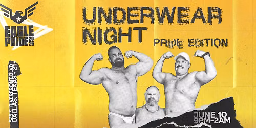 Underwear Night: Pride Edition with DJ Drew G