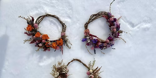 Dried Flower Wreath Workshop