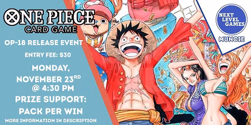 ONE PIECE Card Game \u2013 OP-18 Release Event