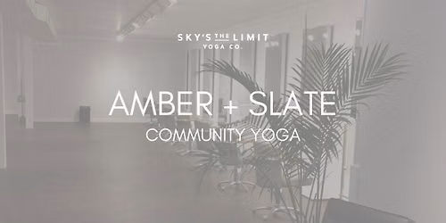 Yoga At Amber + Slate