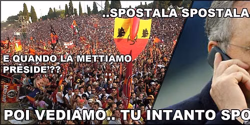 Festa scudetto della Roma spostata da Lotito a data da destinarsi