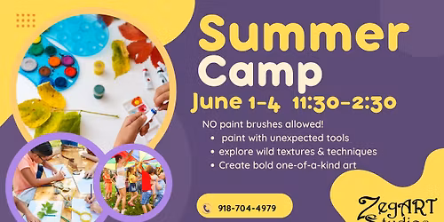 ZegArt Studios Kids Summer art camp