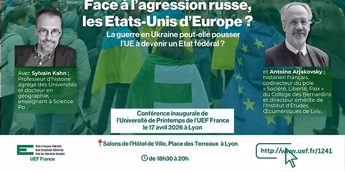 Face \u00e0 l\u2019agression russe, les Etats-Unis d\u2019Europe ? 