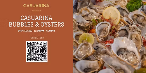 Casuarina Bubbles & Oysters