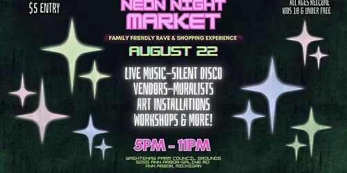 Neon Night Market