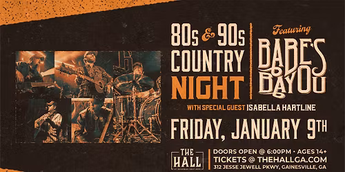 80s & 90s Country Night ft. Babe's Bayou
