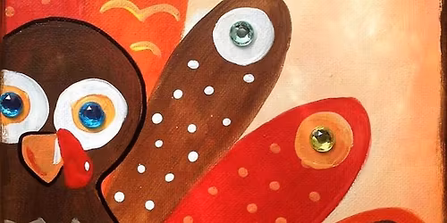 11\/19 Art BASH: Turkey Painting! (Ages 5+)