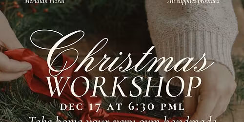 Winter Floral Workshop