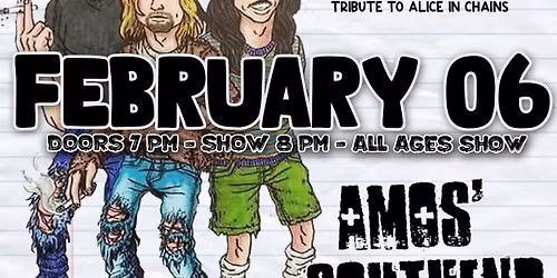 Nirvani - A Nirvana Tribute Experience with special guest Sickman - A Tribute to Alice In Chains