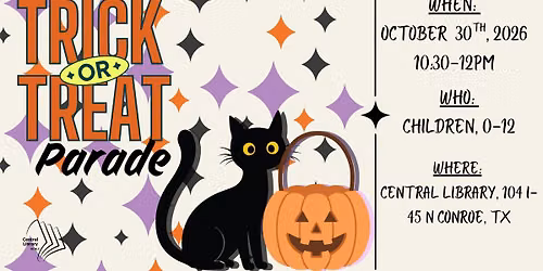 Central Library: Trick or Treat Parade
