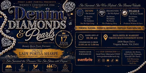 Denim Diamonds & Pearls 2026 Women's Conference