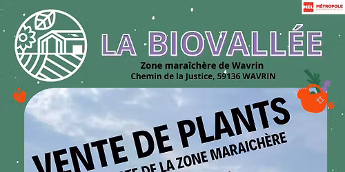 VENTE DE PLANTS & d\u00e9couverte de la zone maraich\u00e8re
