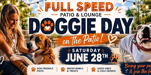 Doggie Day on the Patio