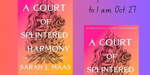 A Court of Splintered Harmony release party