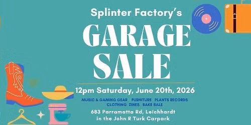 Splinter Garage Sale