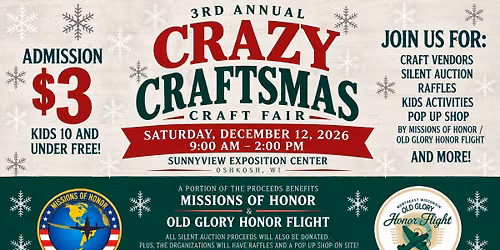 3rd Annual Crazy Craftsmas