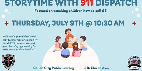 Story Time with 911 Dispatch
