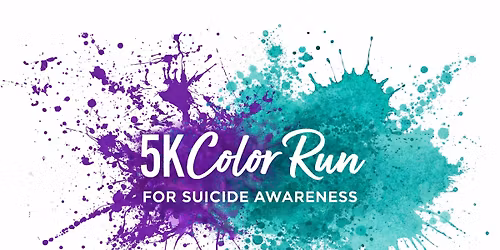 5K Color Run for Suicide Awareness\ud83d\udc9c\ud83e\ude75