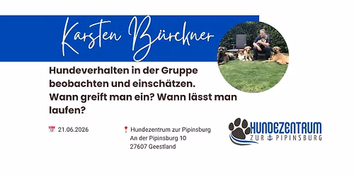 Hundeverhalten in der Gruppe beobachten und einsch\u00e4tzen. Wann greift man ein? Wann l\u00e4sst man laufen?