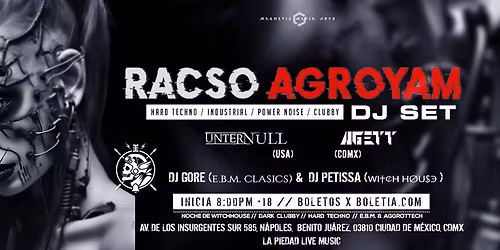 Racso Agroyam dj set \/ La Piedad Live Music