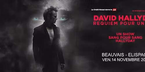 DAVID HALLYDAY \u2022 ELISPACE \u2022 BEAUVAIS \u2022 14 NOVEMBRE 2025