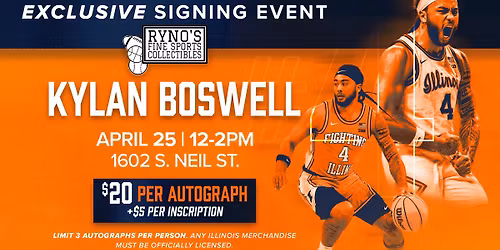 Kylan Boswell Signing Event\u270d\ufe0f