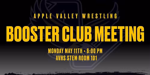 BOOSTER CLUB MEETING