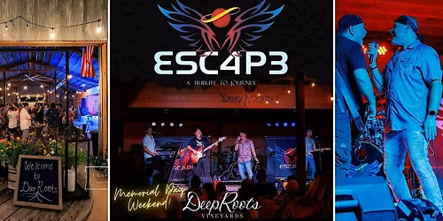 JOURNEY TRIBUTE by ESCAPE + FIREWORKS | TX wine & craft beer | DeepRoots