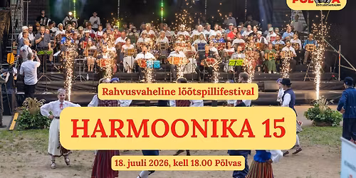 Rahvusvaheline l\u00f5\u00f5tspillifestival HARMOONIKA