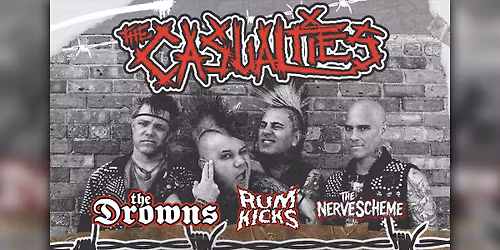 The Casualties: Detonate Tour at Scandals Live