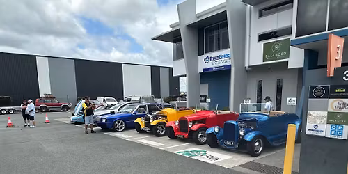 Cars and caffeine at gorilla grind cafe 