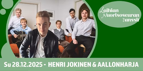Laihian NS tanssit \u23ae Su 28.12. Henri Jokinen & Aallonharja