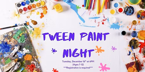 Tween Paint Night