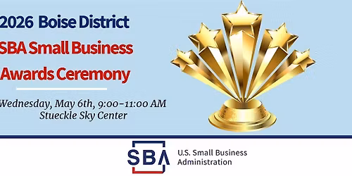 2026 SBA Small Business Awards Ceremony