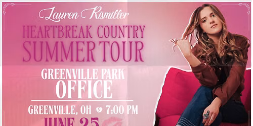 Lauren Rismiller LIVE at the Greenville Park Office