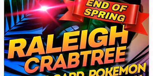 Raleigh\/Crabtree Sports Card, Pokemon, Pop Culture, Toy & Hobby Fest
