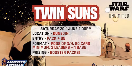 Star Wars Unlimited - Twin Suns!
