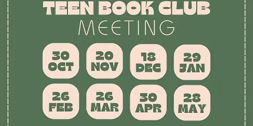 Teen Book Club at 3rd Cup Tea