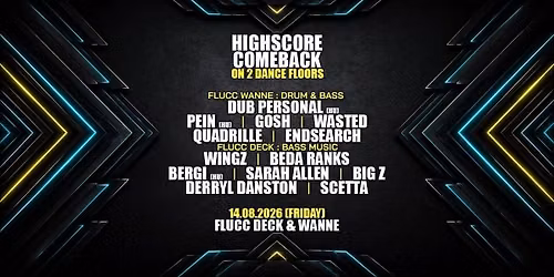 HIGHSCORE x COMEBACK x ON 2 STAGES