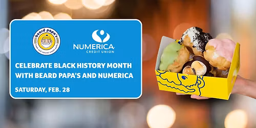 Celebrate Black History Month with Beard Papa\u2019s & Numerica