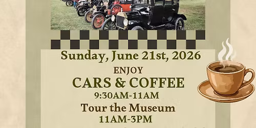 Father's Day Cars & Coffee at Landis Valley Village & Farm Museum 