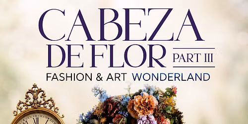 Cabeza de Flor Fashion & Art Wonderland
