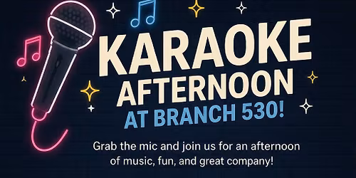 Karaoke at RCL 530 316 Marsland Dr, Waterloo