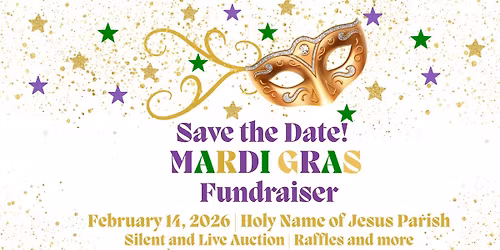 \ud83c\udfadMardi Gras Fundraiser