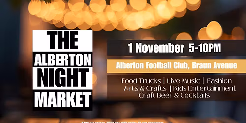 Alberton Night Market in November