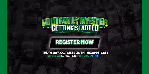 Getting Started w\/ Multi Family Investing