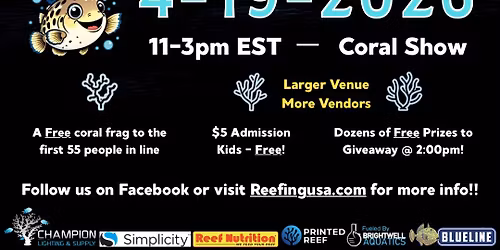 Reefing USA Washington DC Coral Show