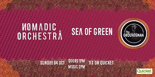 Nomadic Orchestra and Sea of Green live at The Groundsman