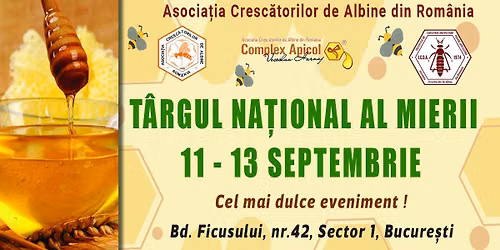 Targul National al Mierii \u2013 editia 31 | 11-13 SEPTEMBRIE 2026
