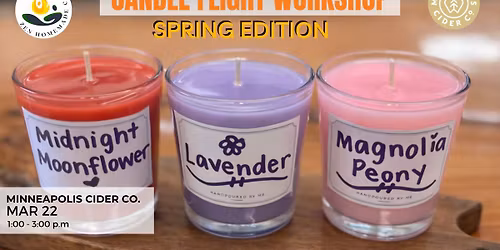 Candle Flight Workshop: Spring Edition